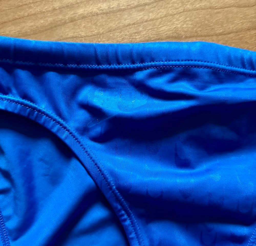 美品】SPEEDO アクアブレードⅡ ダイナカット ブルー ウロコ 競パン