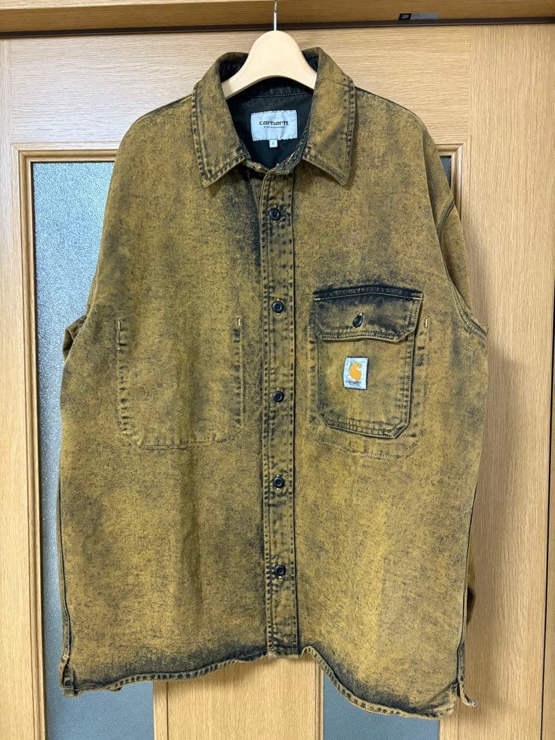Carhartt WIP デニムシャツジャケット L ブラウン 楽天市場】カーハート ダブリューアイピー メンズ デニム シャツ