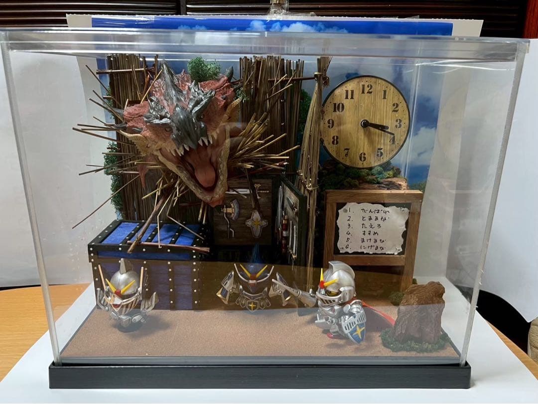 モンハンフィギュア モンハンワイルズ リオレウス ガンプラナイト