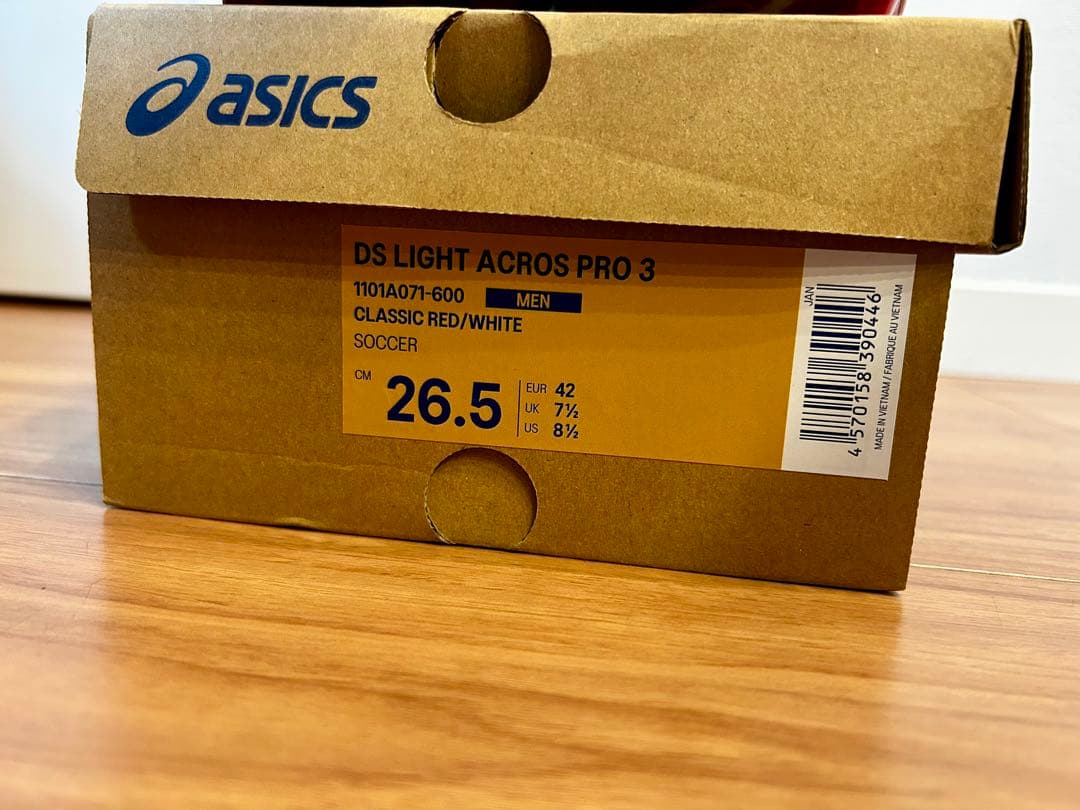 asics DS LIGHT ACROS PRO 3 26.5cm レッド