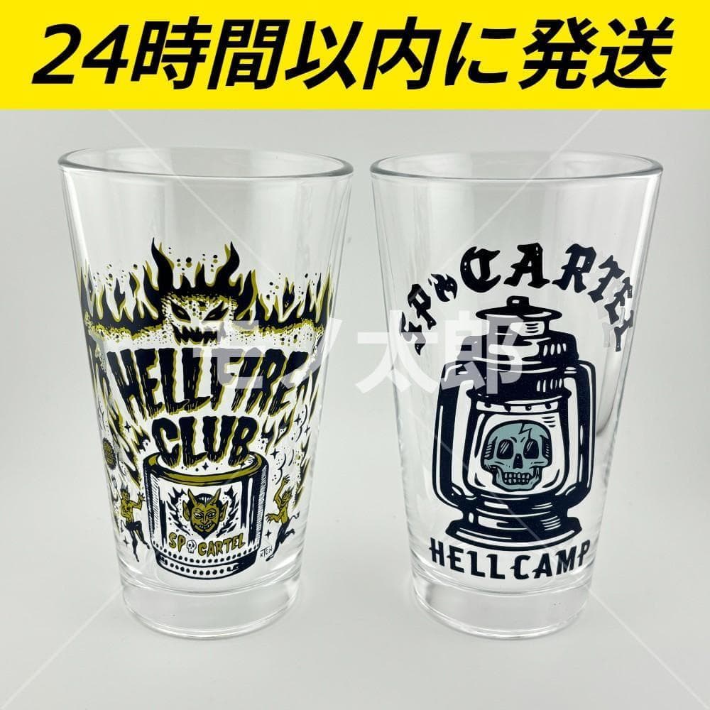 新品 GRINDLODGE パイントグラス SP.CARTEL SPC 楽天市場】HILLS FIELD キャンプぁい パイントグラス CANPAI 480ml