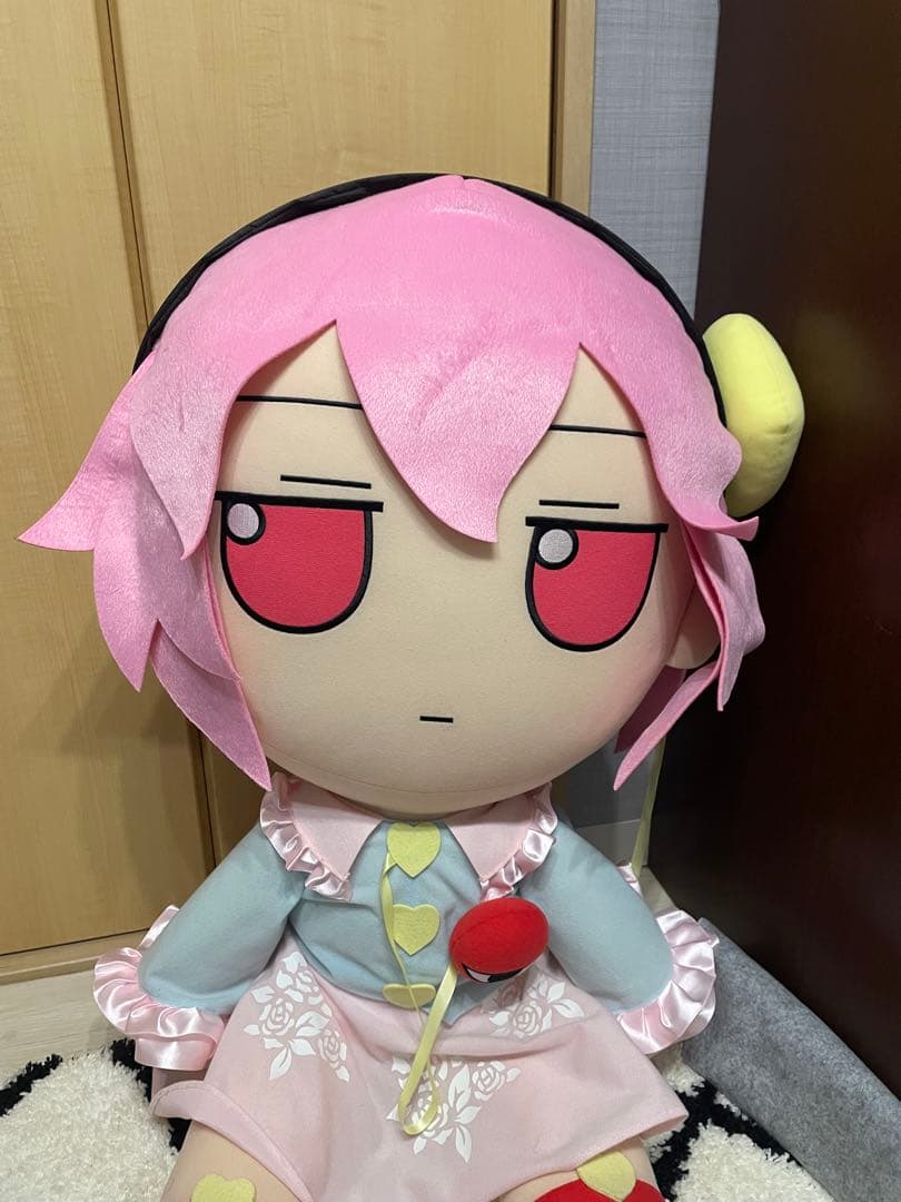 Gift 東方project ぬいぐるみ でかふもさとり 東方Project ぬいぐるみ ゆっくりさとり（でかさいず） | グッズ