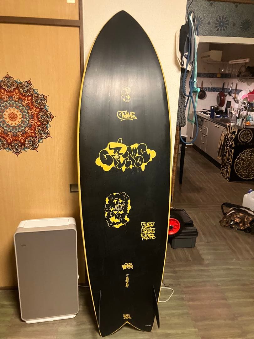 え*ん様 CRIME STUBBY 7'6 フィン付き美品（手渡しのみ） 2025年最新