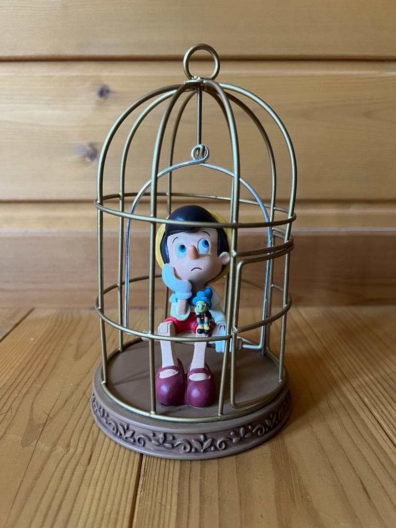ピノキオ】鳥かご フィギュア ディズニー - メルカリ