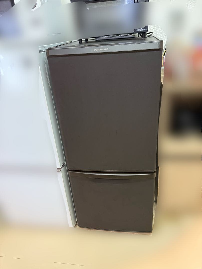 愛知県岡崎市引取り可能な方】Panasonic 冷蔵庫 138L ブラウンの通販は