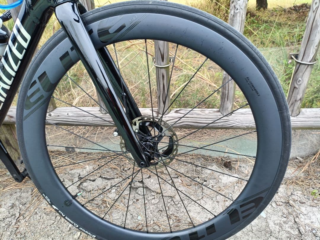 ELITEWHEELS EDGE カーボンホイール1347g50mm 前後セット ELITEWHEELS EDGE カーボンホイール 前後セット50mm訳あり品 - メルカリ