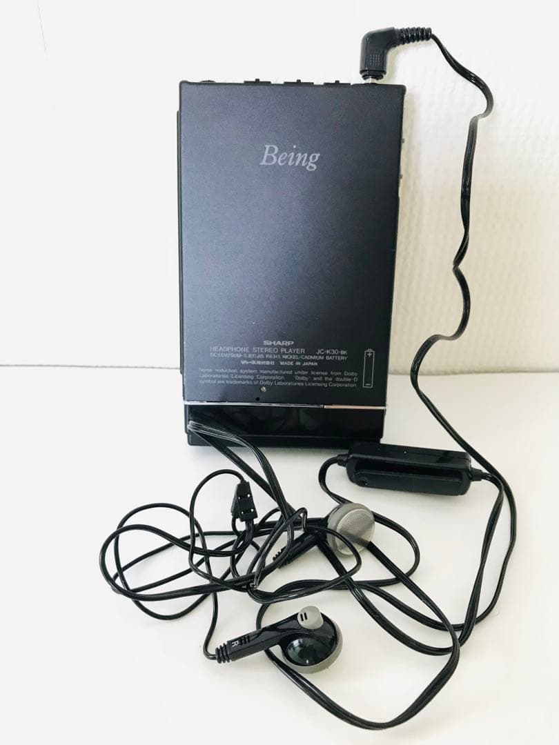 ヘッドホンステレオプレイヤー SHARP JC-K30 カセットウォークマン