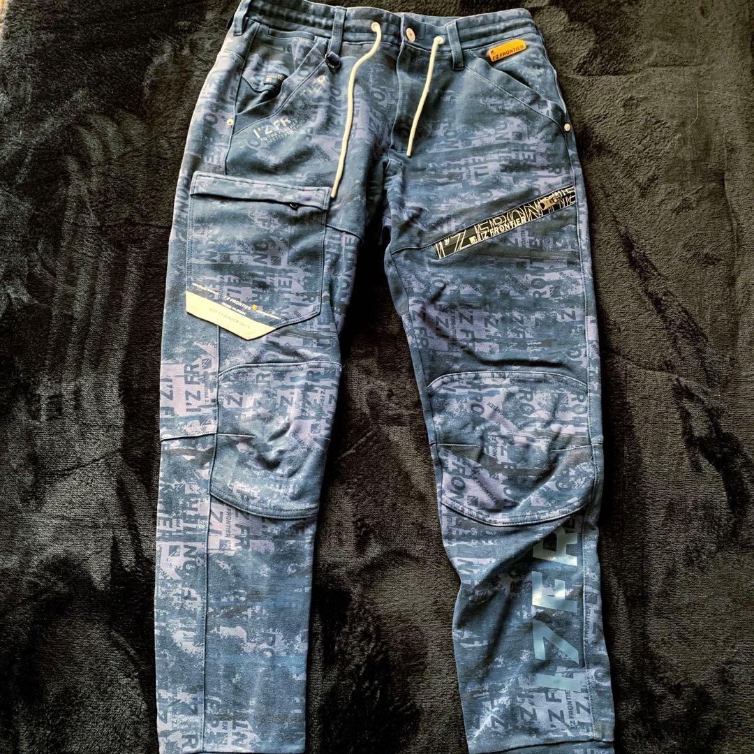 I'ZFRONTIER 】 カモフラ.ラグブルー上下セット 上L下M - メルカリ