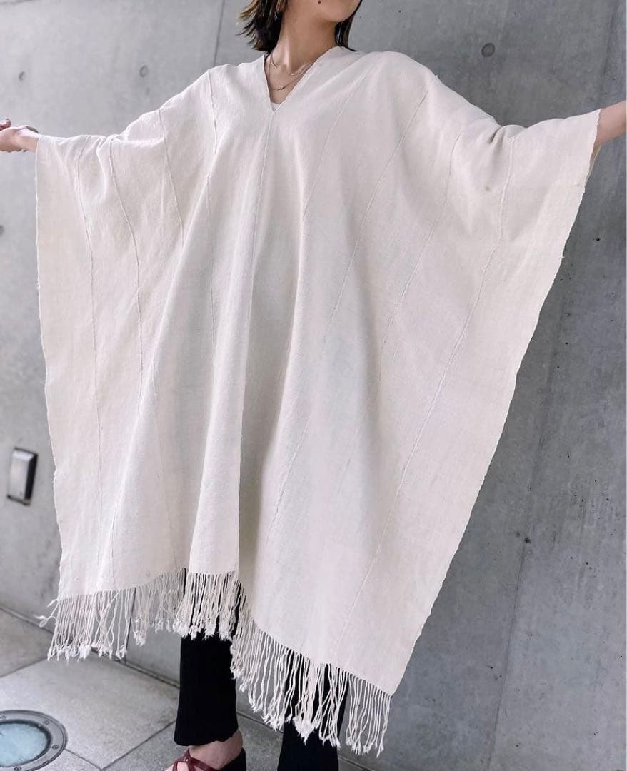 古着屋サンタモニカ エスニックポンチョ アフリカン リメイク 古着屋