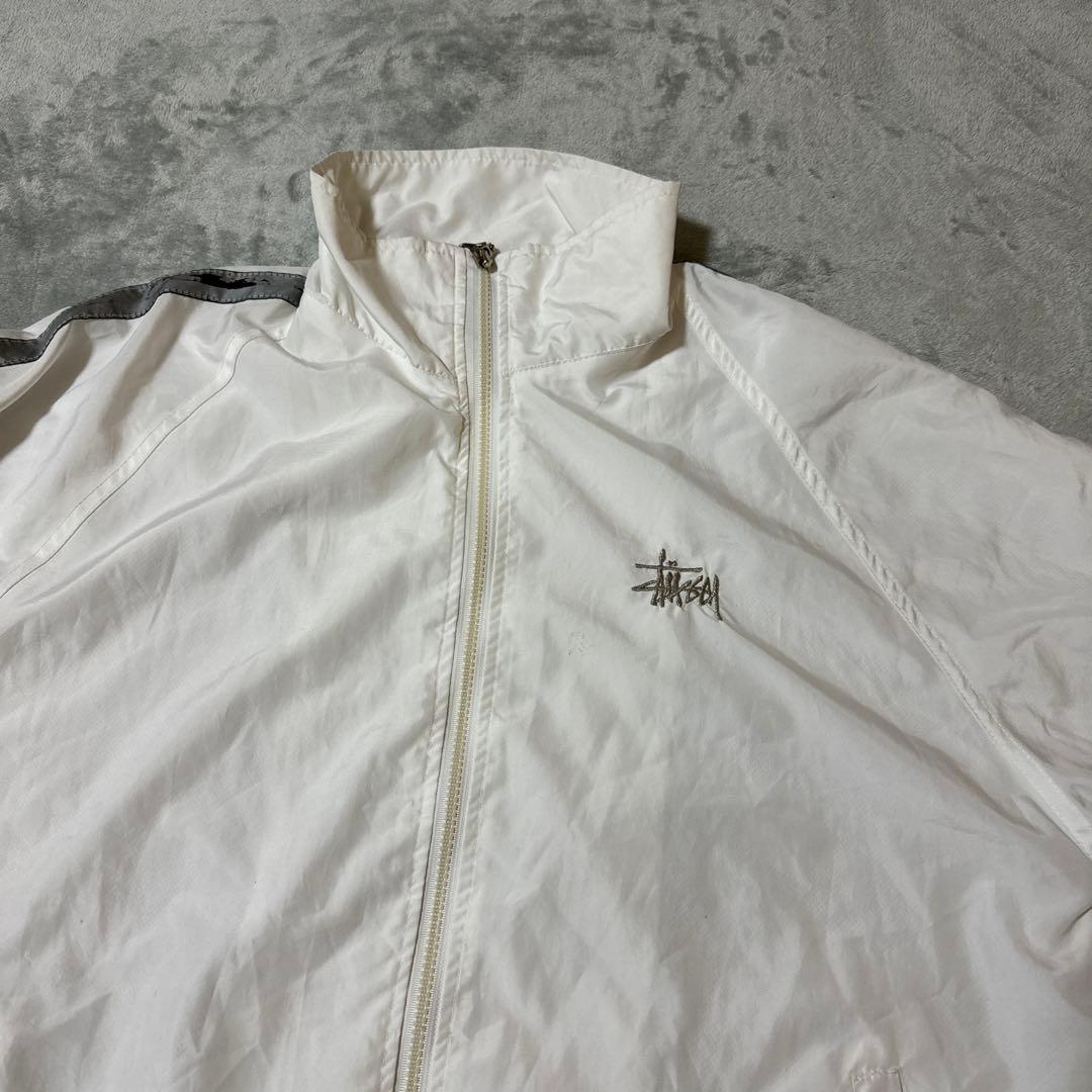 90s OLD STUSSY USA製 ジャージ セットアップ ホワイト レア - メルカリ