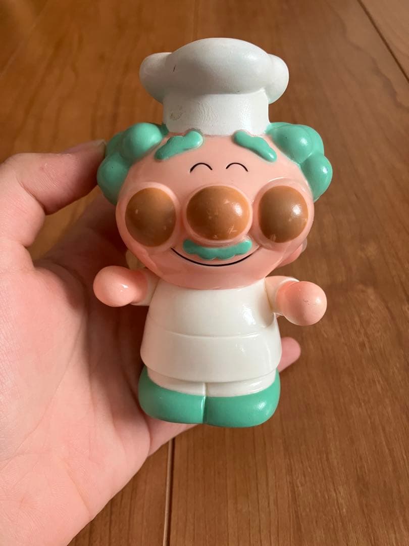 平成レトロ 瞳違い 1992年】『ジャムおじさん』初期ソフビ NTV