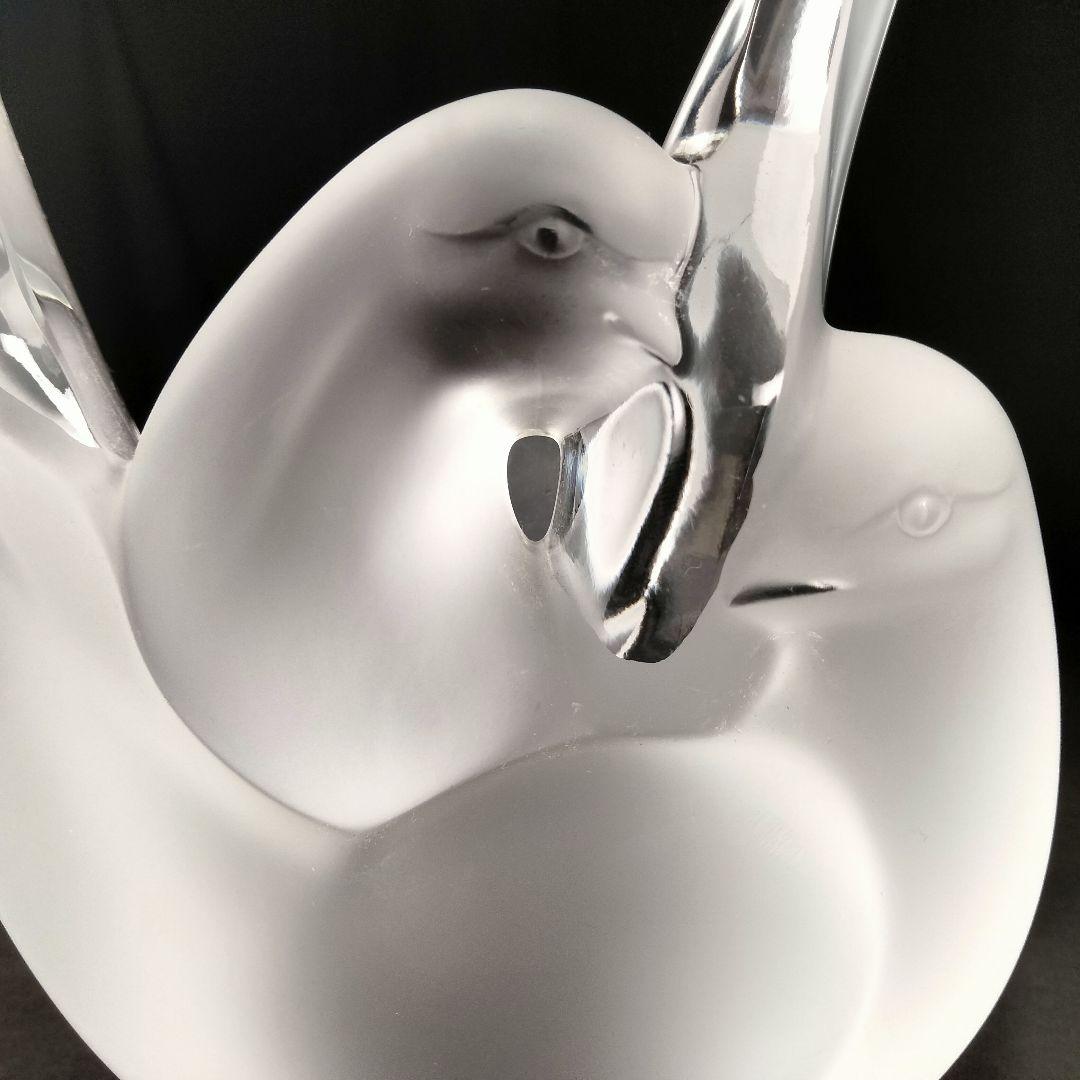 R145 ラリック シルヴィー フラワーベース 鳥 フロステッド - メルカリ