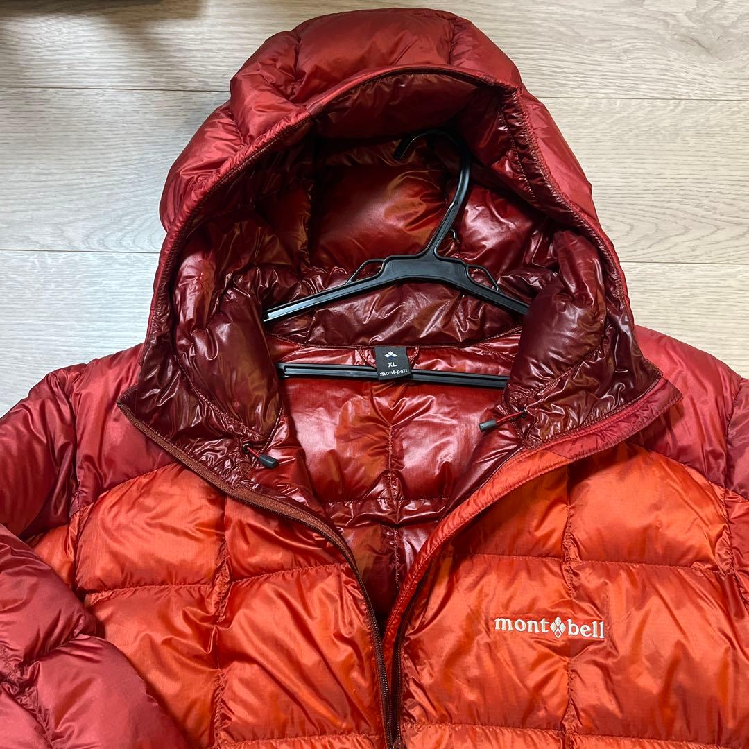入手困難】mont-bell モンベル スペリオダウンパーカ 赤 - メルカリ