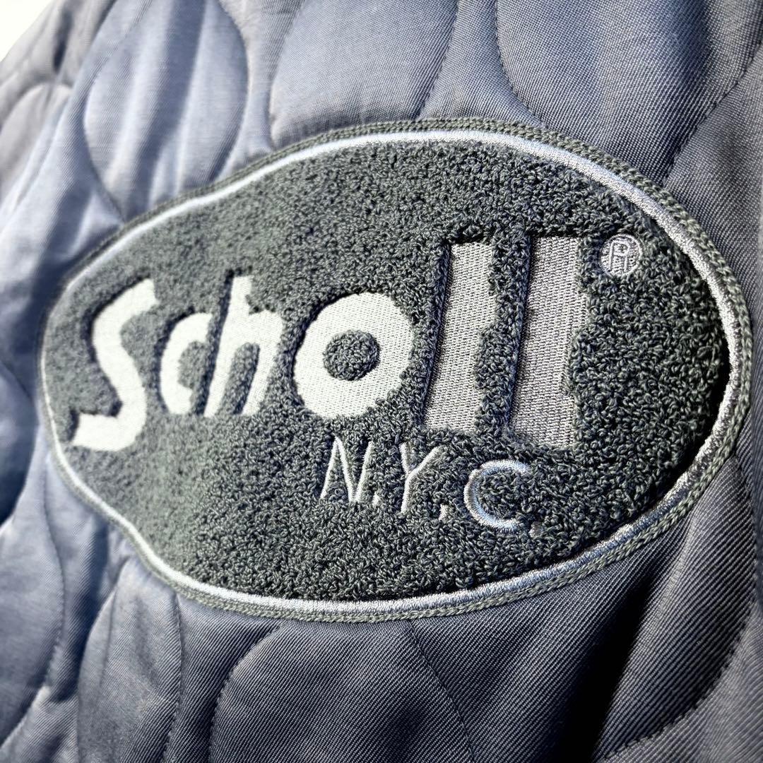 schott】Onionquilted logo MA-1 jacket - メルカリ