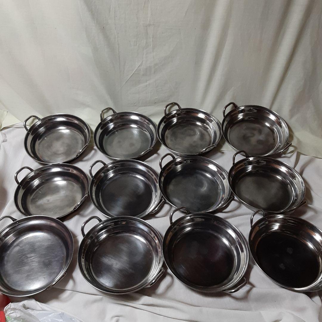 まとめ売り12個セット ◆ステンレス製もつ鍋 　しゃぶしゃぶ両手鍋27cm 楽天市場】黄金屋 特製もつ鍋＆島しゃぶしゃぶ「2大鍋セット」 送料