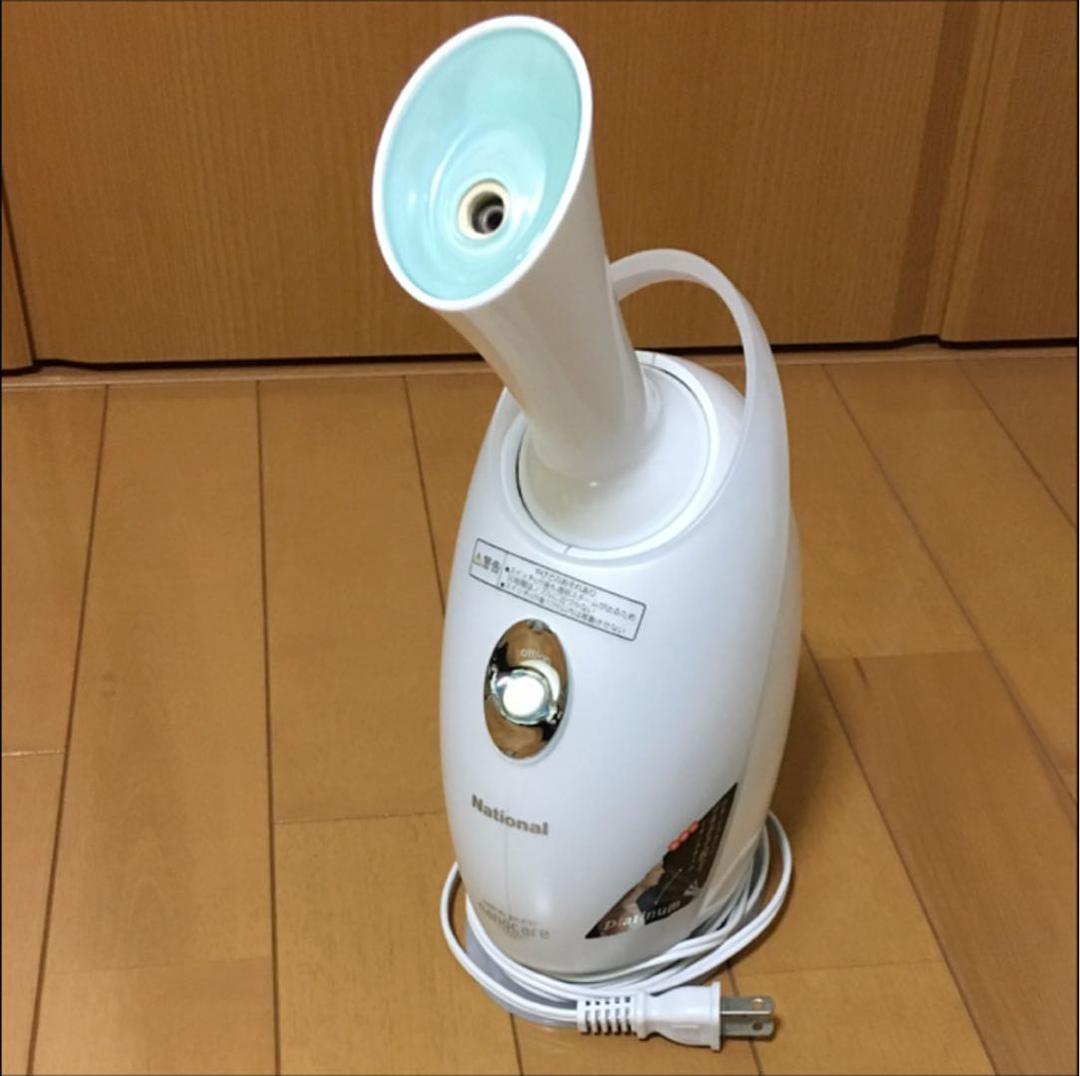 美顔器 イオンスチーマー ナショナル ナノケア プラチナ パター - メルカリ