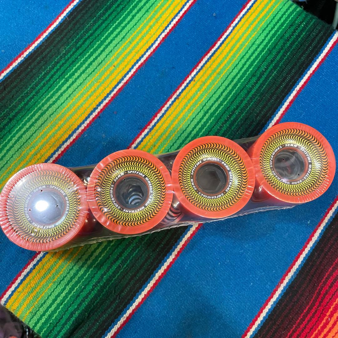 Spitfire Super Wides オレンジウィール 58mm80HD - メルカリ