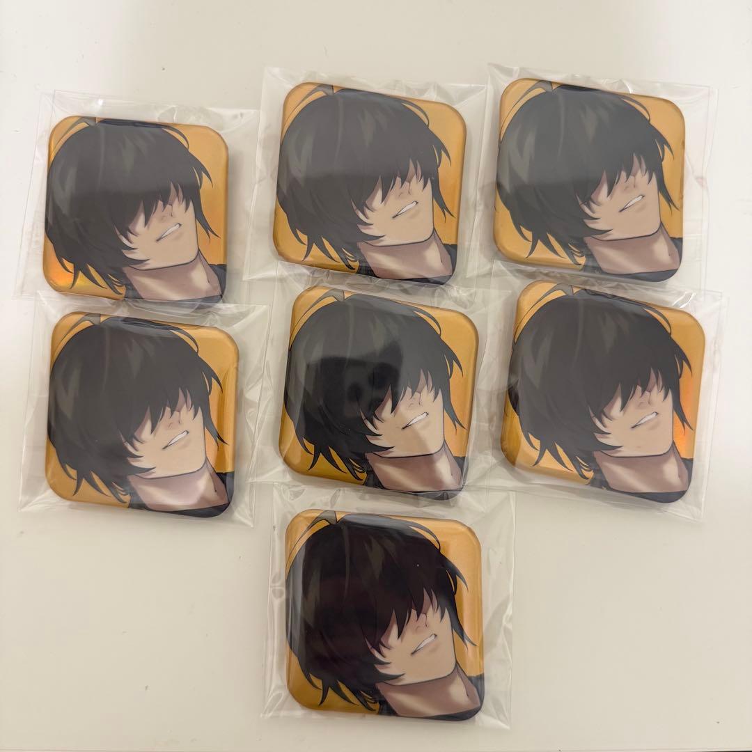 刀剣乱舞　桑名江　スクエア缶バッジ 刀剣乱舞 桑名江 五周年スクエア缶バッジコレクション | K-BOOKS 池袋