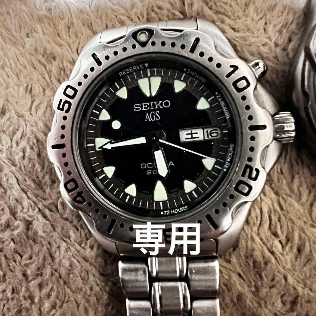 ビンテージ品美品稼働　スキューバ　クォーツダイバー 2026年最新】Yahoo!オークション -セイコー ダイバー クォーツの中古品