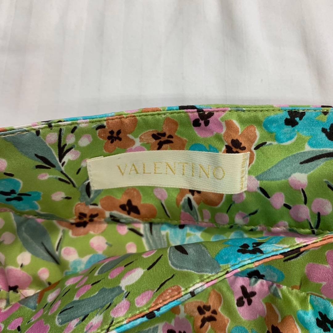W3)VALENTINO セット ベスト ミニスカート シルク 花柄 3点 - メルカリ
