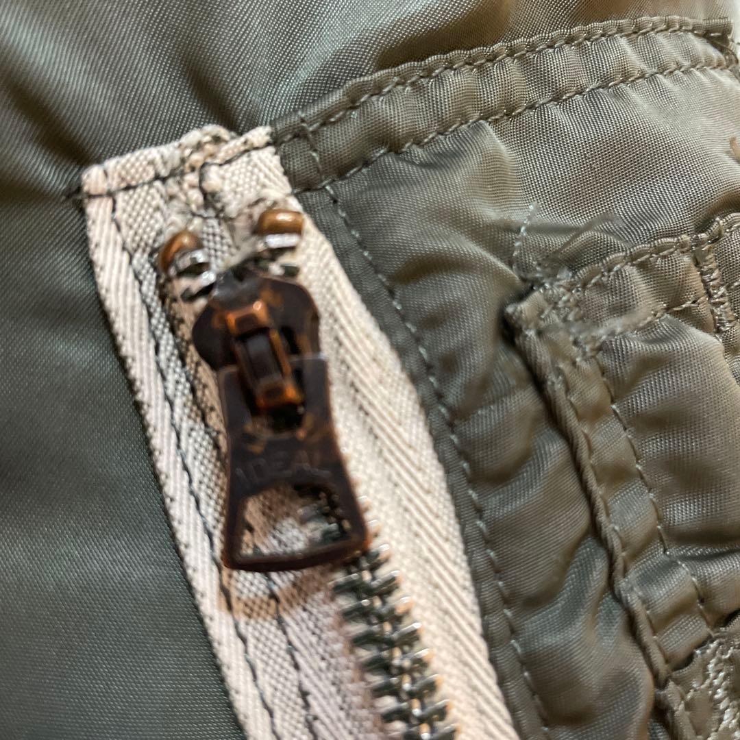 希少 白テープ 80s USA製 アルファ ma-1 フライトジャケット - メルカリ