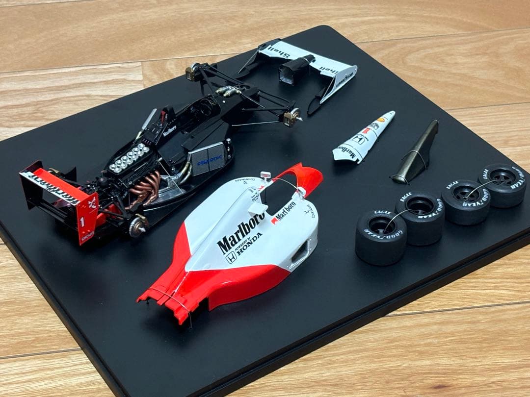 モデルファクトリーヒロ 1/20 マクラーレンホンダMP4/6 日本GP 完成品