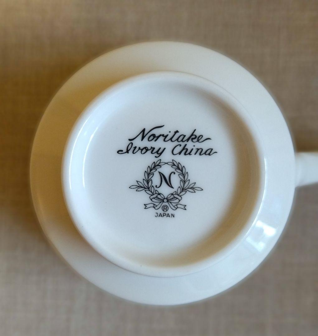ノリタケ アイボリーチャイナ IVORY CHINA レース トリオ - メルカリ