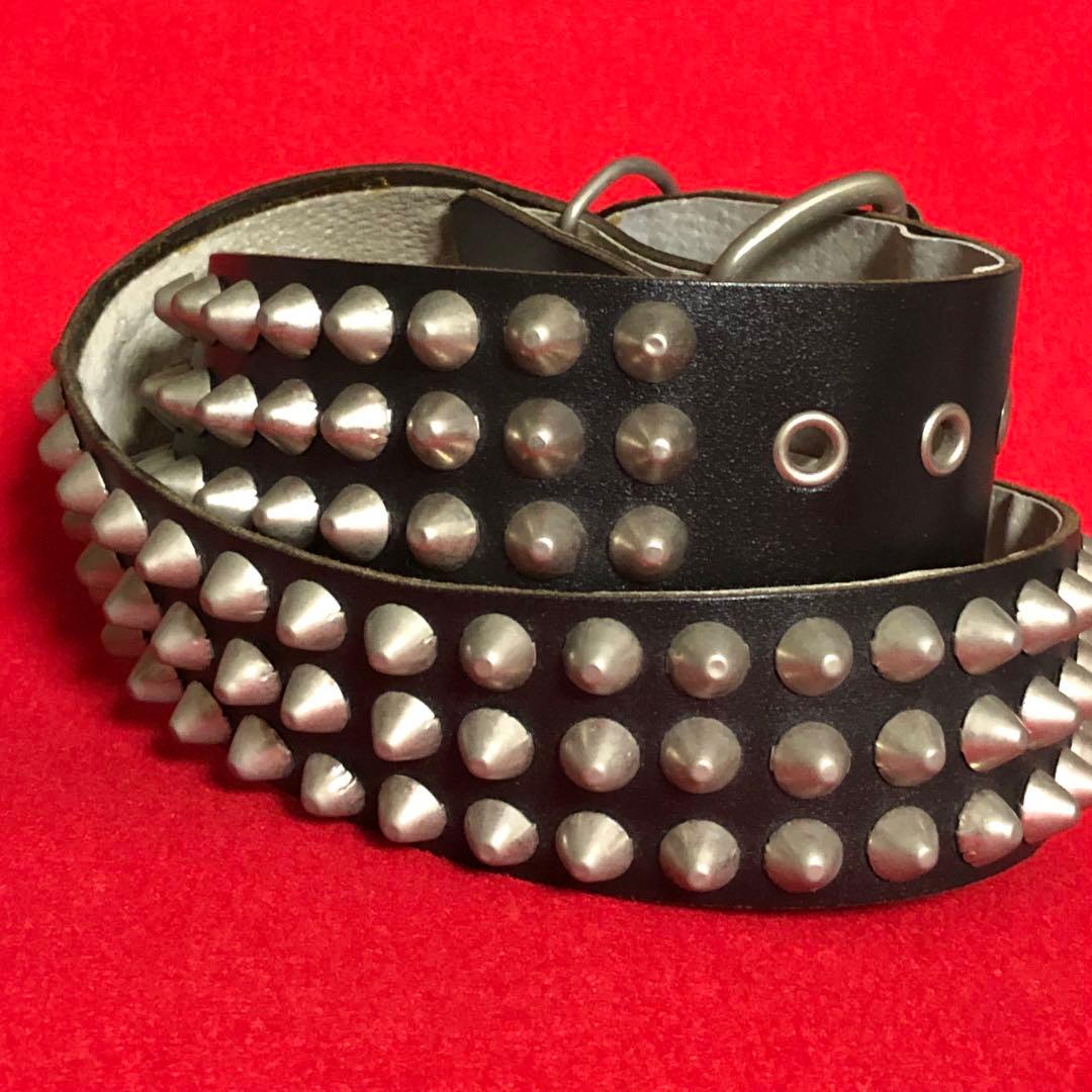H*様 ジャパコアスタッズベルト:666PUNK鋲ジャンロカサイコビリー