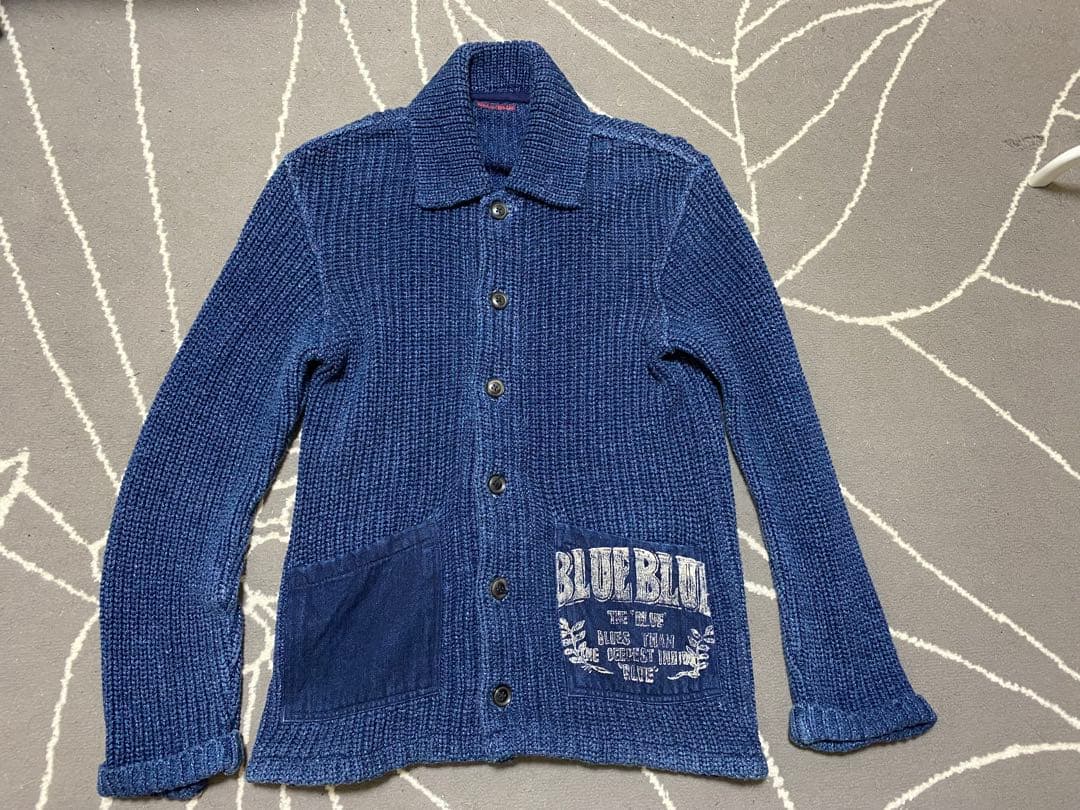 ラブジェネキムタク着私物ブルーブルーBLUE BLUE圧縮ニット木村さ