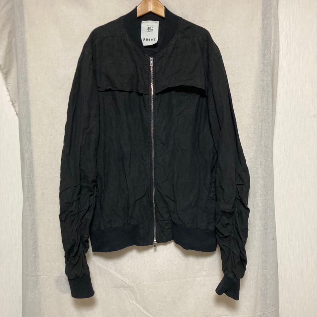 ロストアンドファウンド リネンボンバージャケット Bomber Jacket / ボンバー ジャケット | GRAND FRONT OSAKA SHOPS