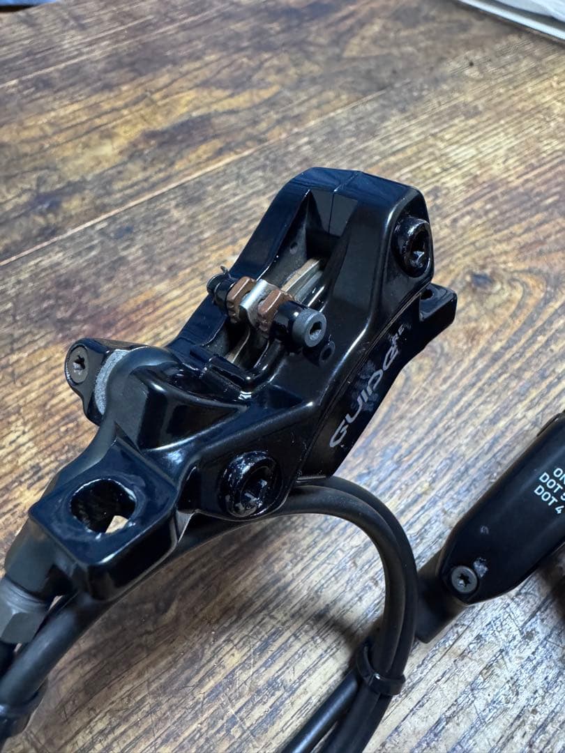 SRAM GUIDE RE 4ポット 油圧ディスクブレーキ 前後セット MTB用