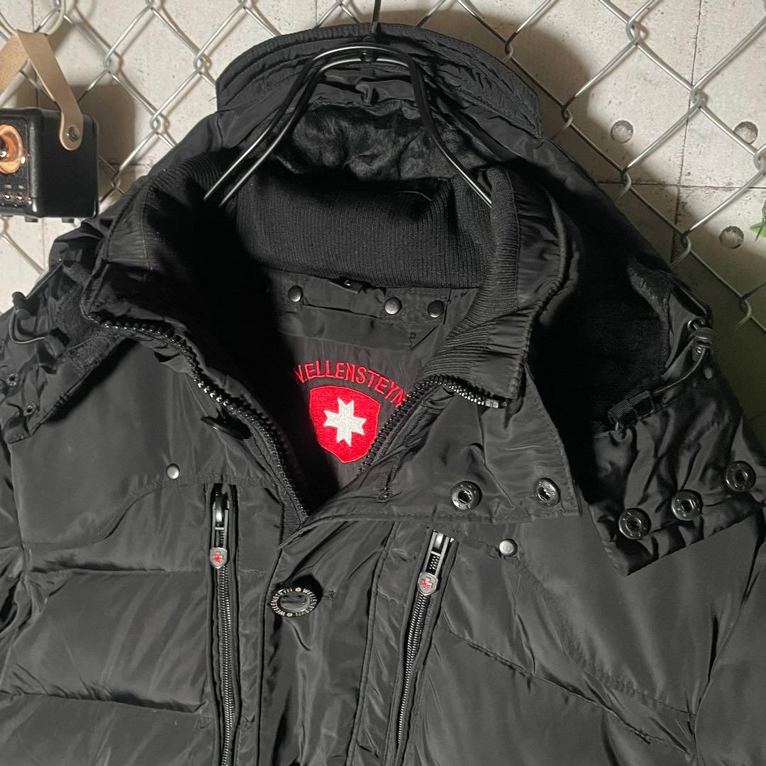 WELLENSTEYN ウェレンステイン ダウンジャケットドイツ製 撥水 黒 L