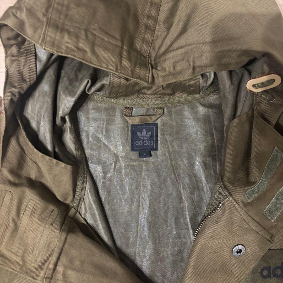 adidas アディダス 古着 モッズコート 90s oasis