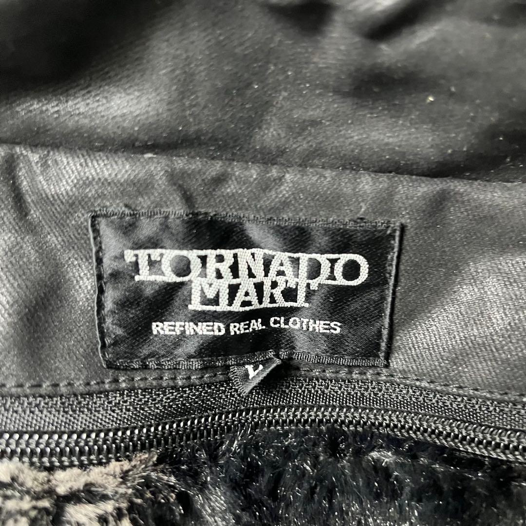 TORNADO MART リアルファージャケット Y2K 黒 L