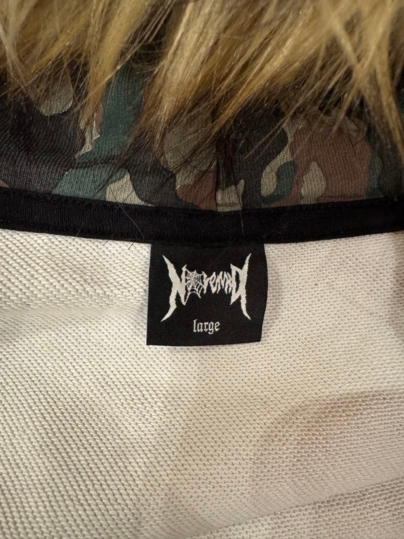 迷彩 フード付きジャケット NoREMID