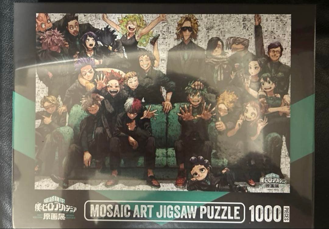 ヒロアカ 原画展 ヒロアカ展 モザイクアートパズル ジグソーパズル