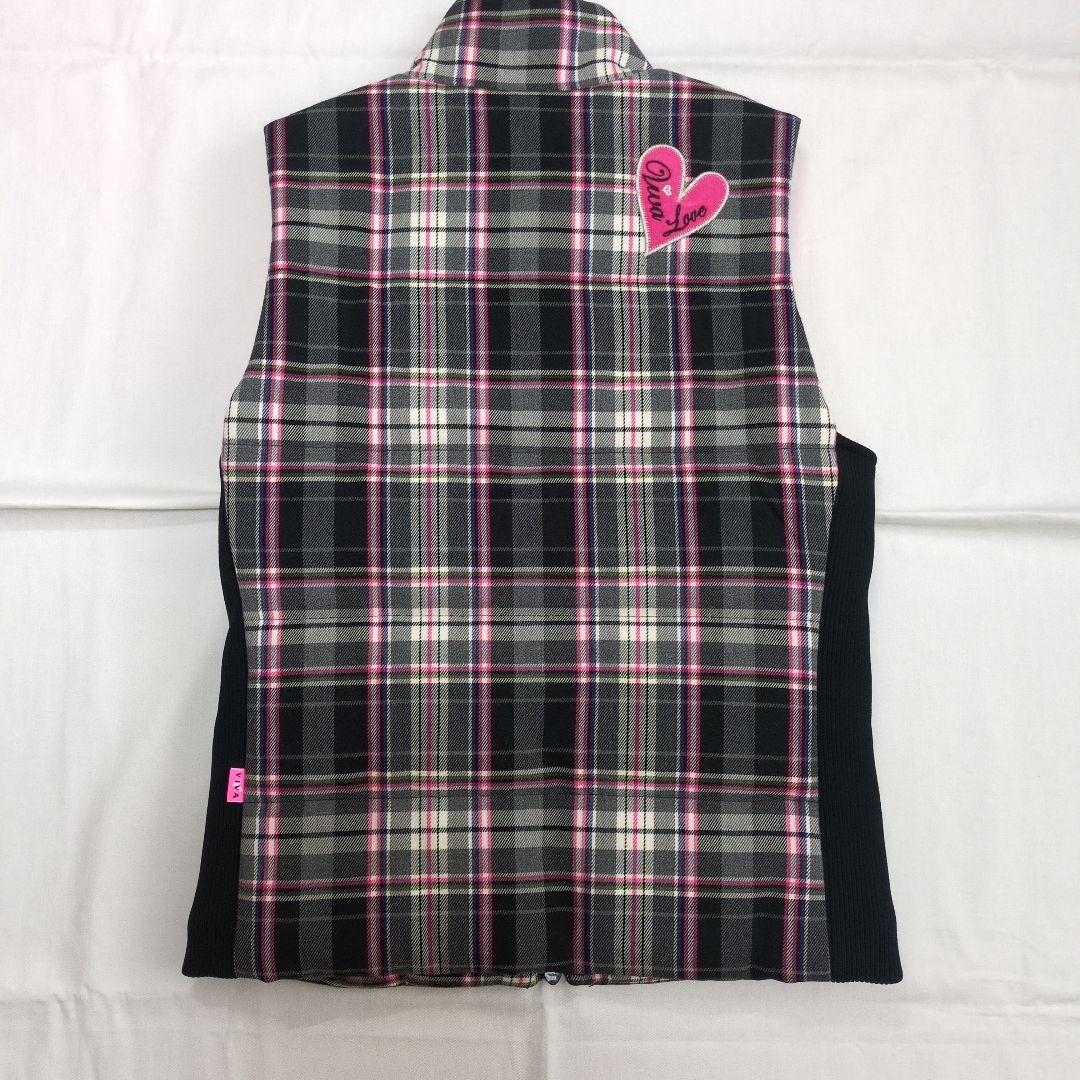 VIVA HEART】 ダウンベスト サイズ40 チェック柄 ※新品未使用