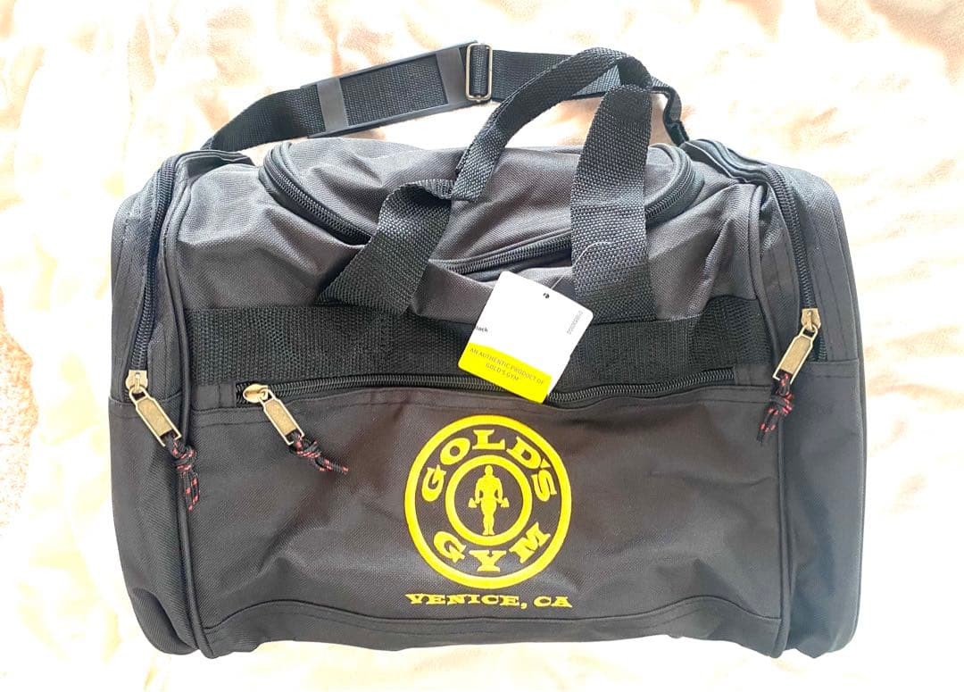 ゴールドジムGold's Gym☆ダッフルバッグLA本部限定☆中サイズ未使用