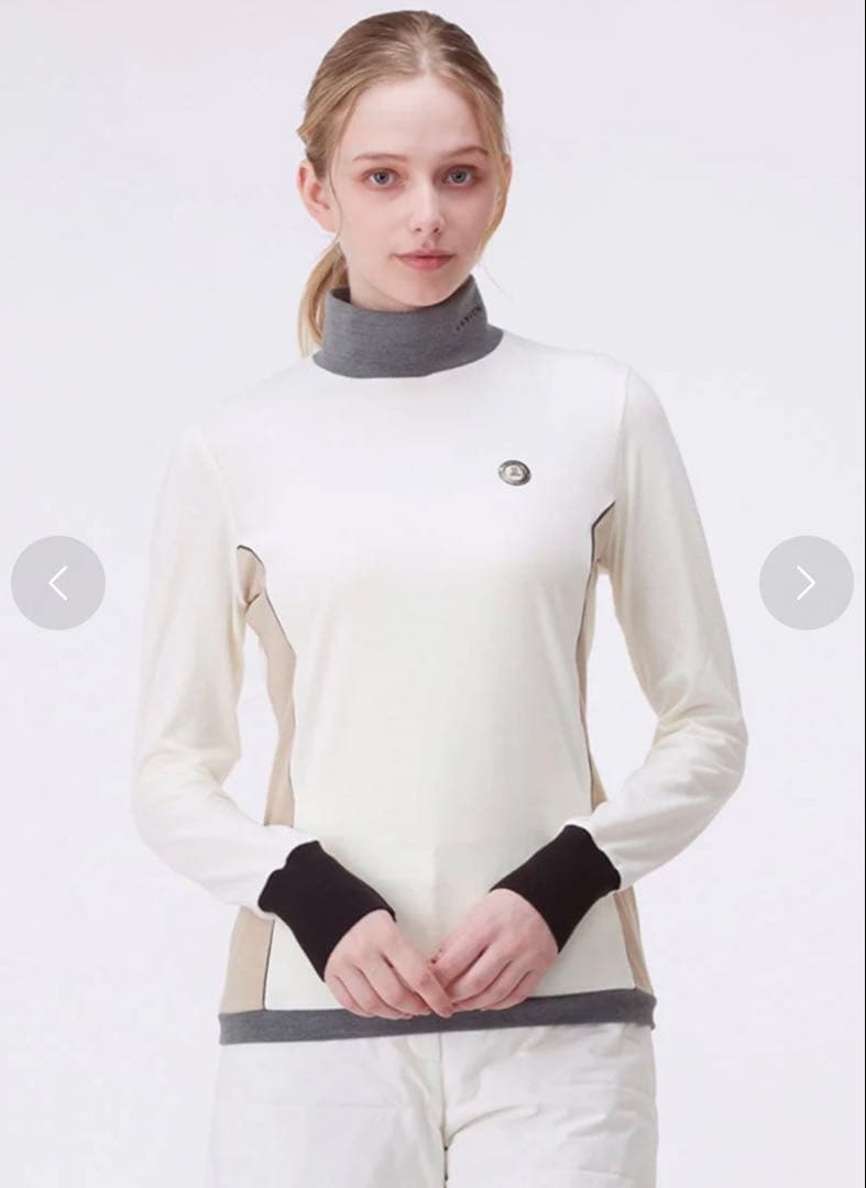 LANVIN レディースシャツ ホワイト/グレー 36 - メルカリ