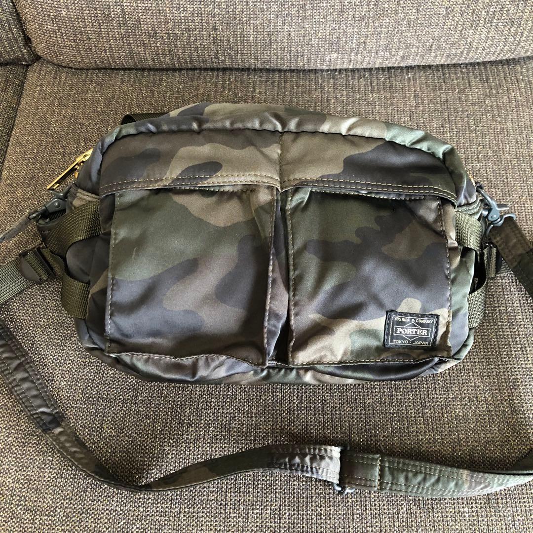 PORTER 30周年 タンカー 迷彩 ウエストバッグ ボディバッグ ポーター