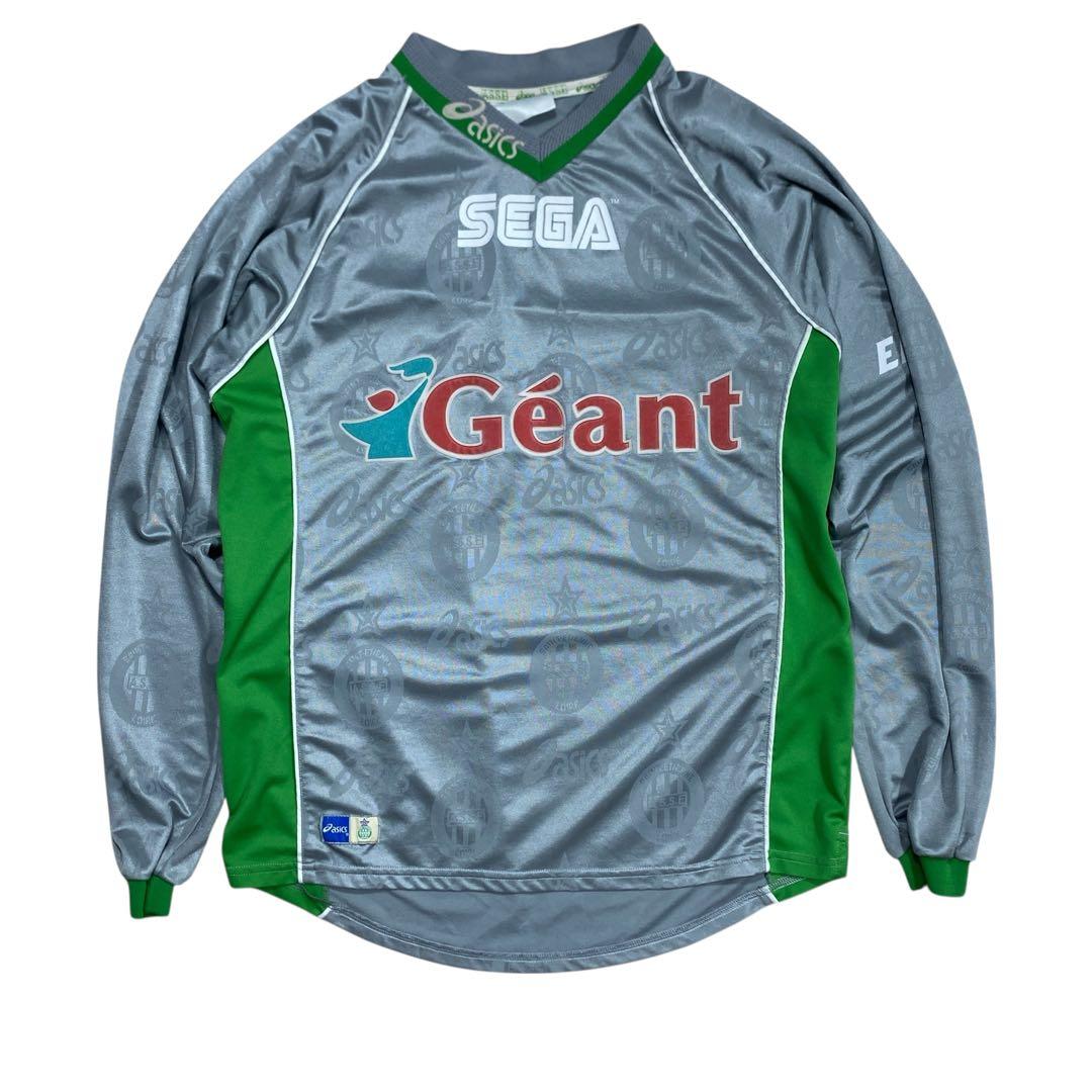 asics sega asse サンティエンヌ サッカー シャツ ユニフォーム - メルカリ