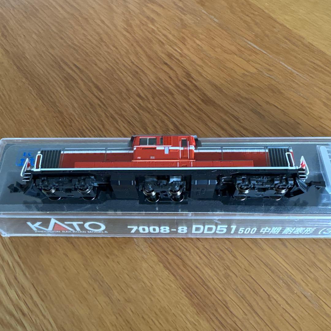 希少】KATO 7008-8 DD51 500中期耐寒形3灯形⑨付属品未開封 - メルカリ