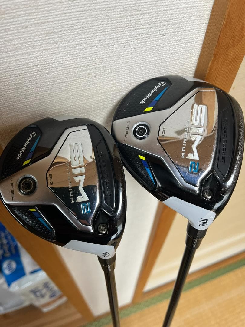 Tram様高反発ぶっ飛び加工済みテーラーメイドSIM2/3W・5W/2本セット Tram様高反発ぶっ飛び加工済みテーラーメイドSIM2/3W・5W/2本セット