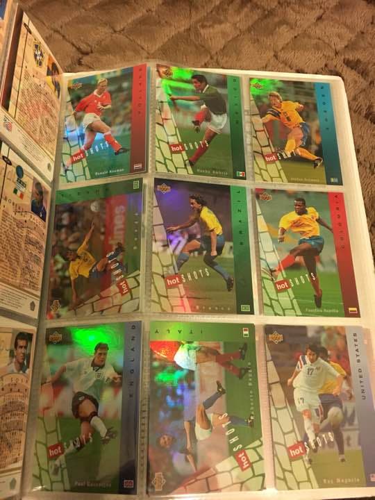 激レア＊入手困難】サッカーW杯 アメリカ大会 トレカセット