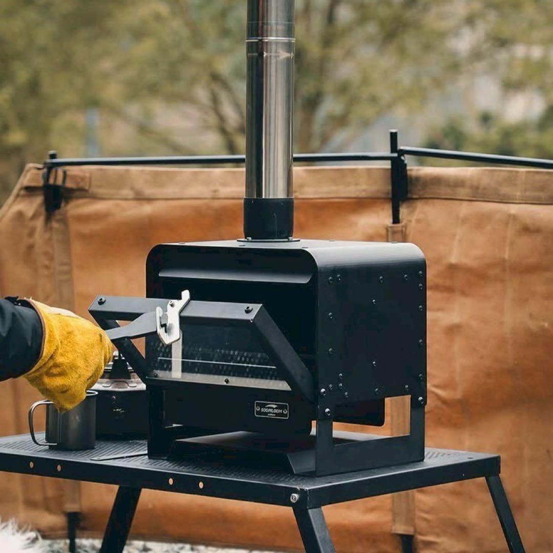 新品 新作 Soomloom スームルーム 薪ストーブ KAKAキャンプ 黒 - メルカリ