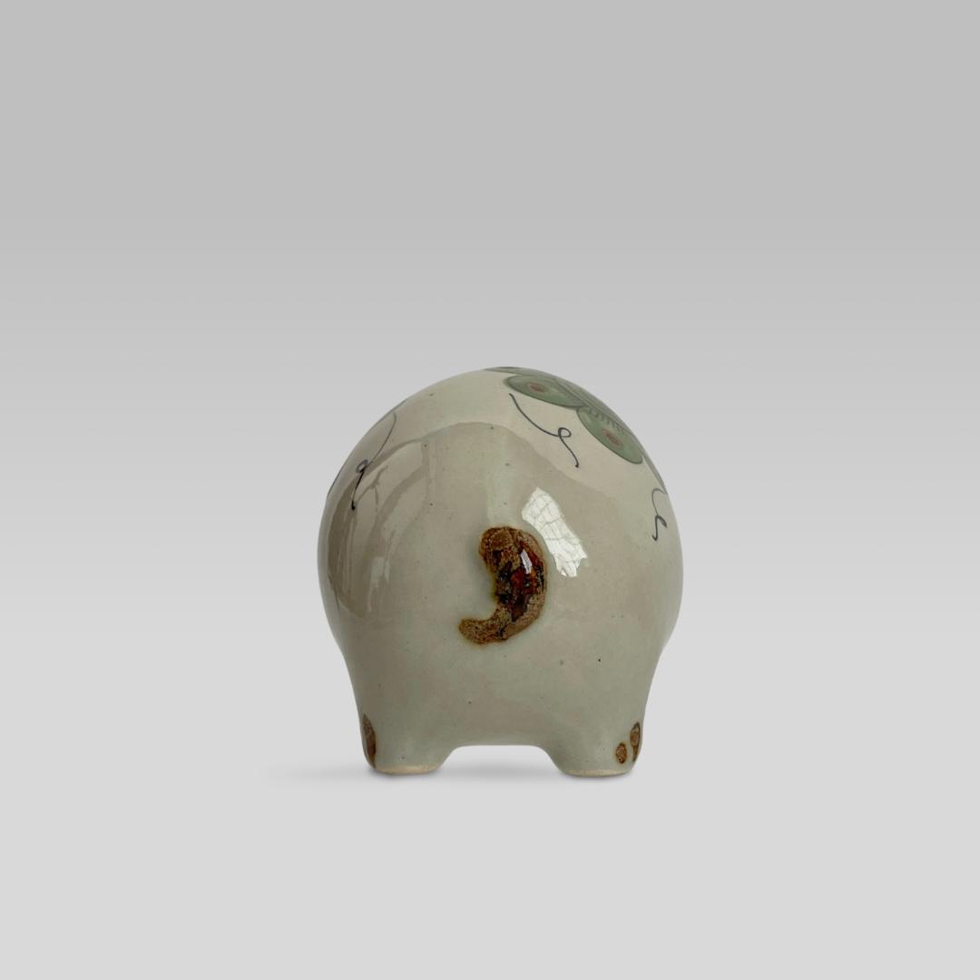 メキシコ陶器【トナラ焼き】EL PALOMAR PIG ヴィンテージ オブジェ