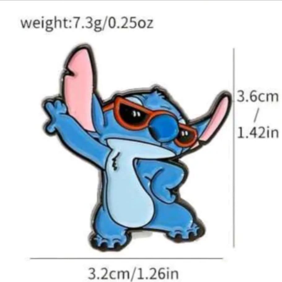 ディズニー スティッチ カッコイイ ピンズ【IP852】 - メルカリ