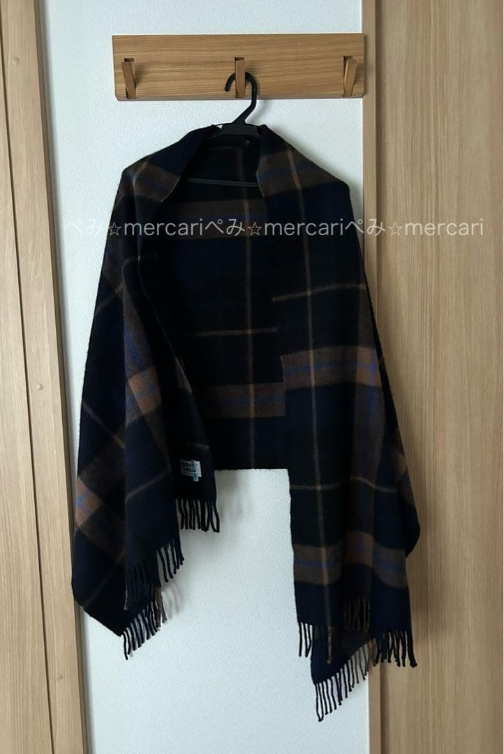 美品　スコティッシュトラディション　大判　チェック　ストール Scottish Tradition（スコティッシュ トラディション） スコティッシュ
