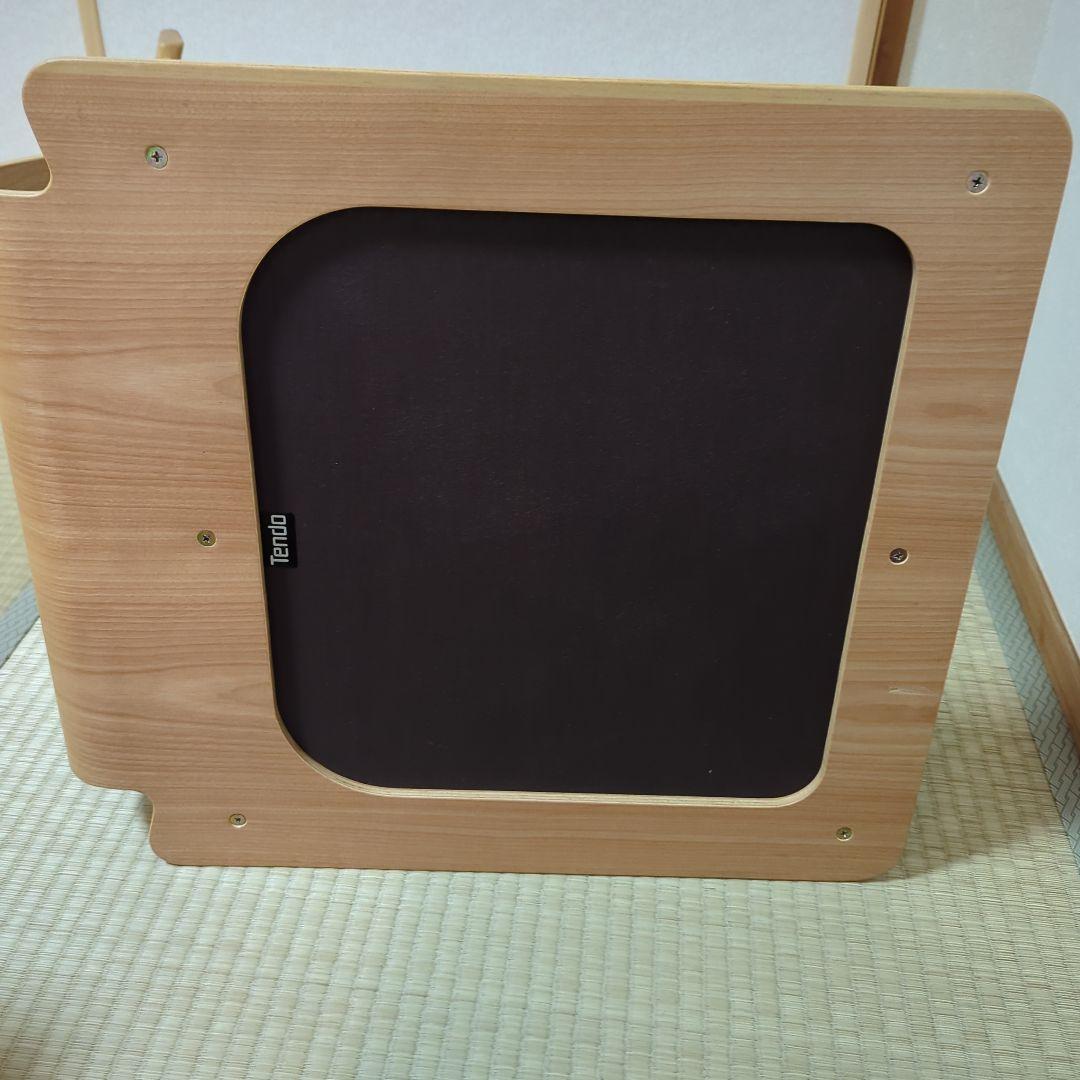 Tendo 木製座椅子 裏面に傷有り 裏面に傷有り Tendo 木製座椅子