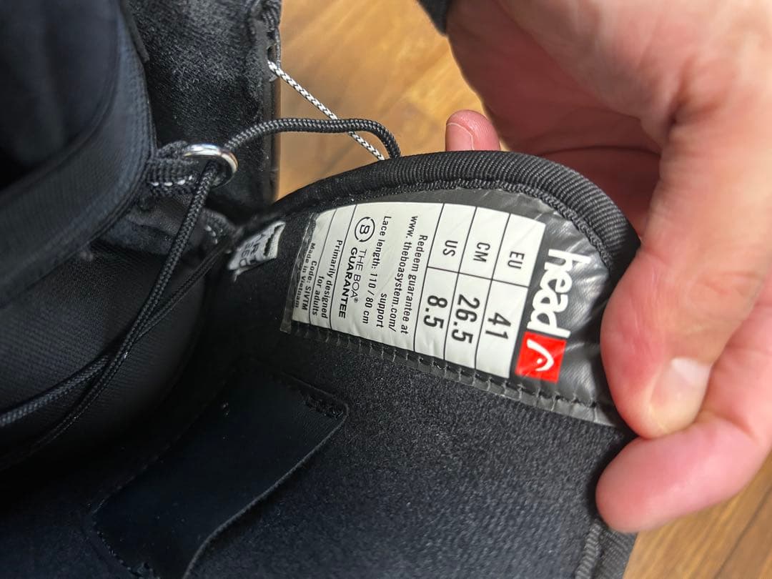 【10日10時まで販売】HEAD 26.5cm THREE BOA Focus